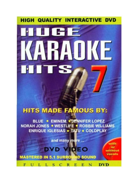 Karaoke - Huge Karaoke Hits 7