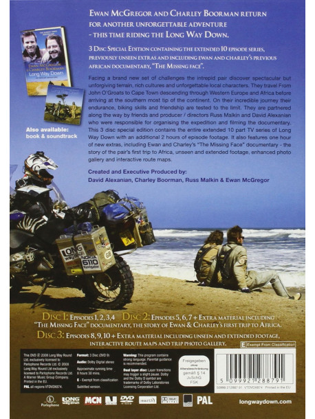 Long Way Down - Complete Tv Series (3 Dvd) [Edizione: Regno Unito]