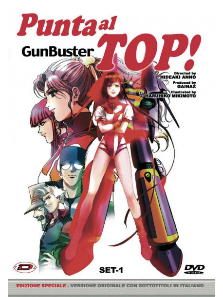 Punta Al Top! Gunbuster / Punta Al Top 2! Diebuster - Serie Completa (5 Dvd)