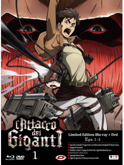 Attacco Dei Giganti (L') 01 (Eps 01-05) (Limited Edition) (Blu-Ray+Dvd)