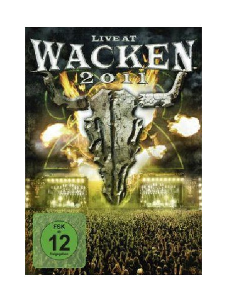 Live At Wacken 2011 (3 Dvd)