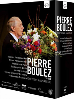 Emotion & Analysis  - Boulez Pierre Dir (10 Dvd)