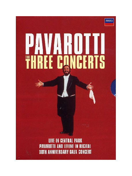 Pavarotti - Three Concerts (3 Dvd)
