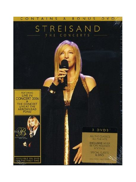 Barbra Streisand - The Concerts (3 Dvd)