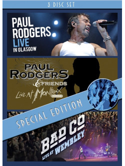 Paul Rodgers - Live In Glasgow Montreux 1994 (3 Dvd)