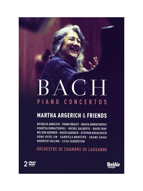 Bach - Concerti Per Pianoforte - Martha Argerich & Friends (2 Dvd)