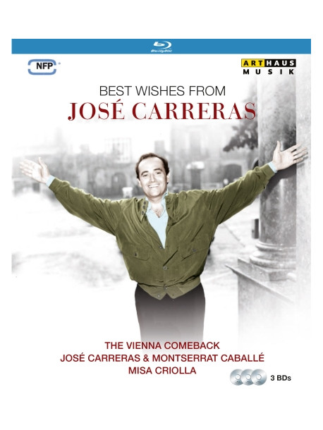 Jose' Carreras  - Best Wishes From (3 Blu-ray)