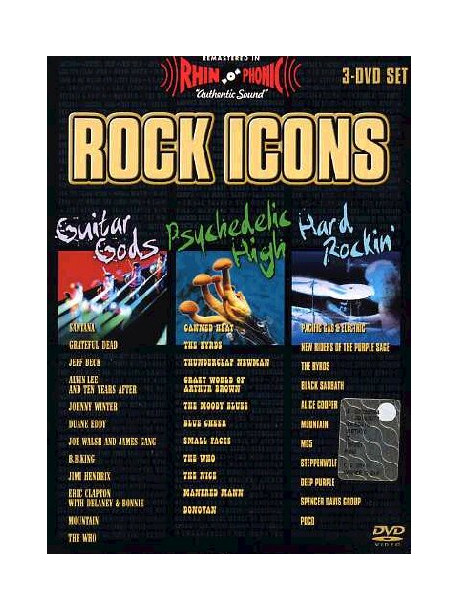 Rock Icons (3 Dvd)