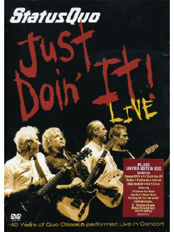 Status Quo - Just Doin' It Live - 40 Years Of Quo (Limited Deluxe Edition) (Dvd+Cd)