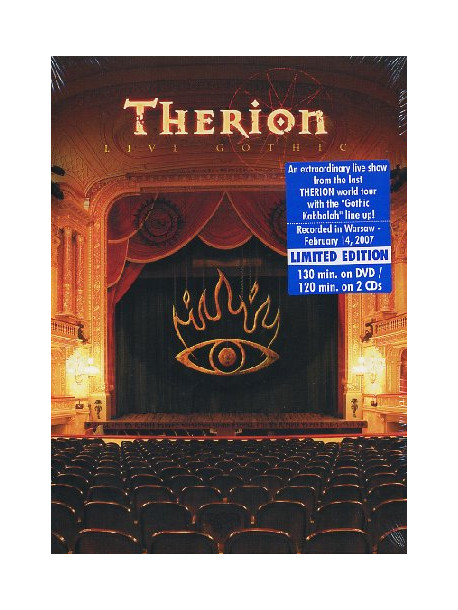 Therion - Live Gothic (Dvd+2 Cd) (Ltd Digipack)