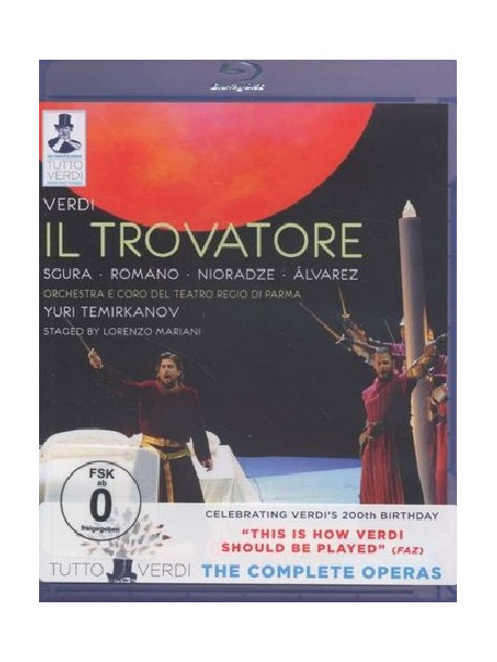 Verdi Giuseppe - Il Trovatore  - Temirkanov Yuri Dir  /il Conte Di Luna: Claudio Sgura  Leonora: Teresa Romano  Azucena: Mzia Ni