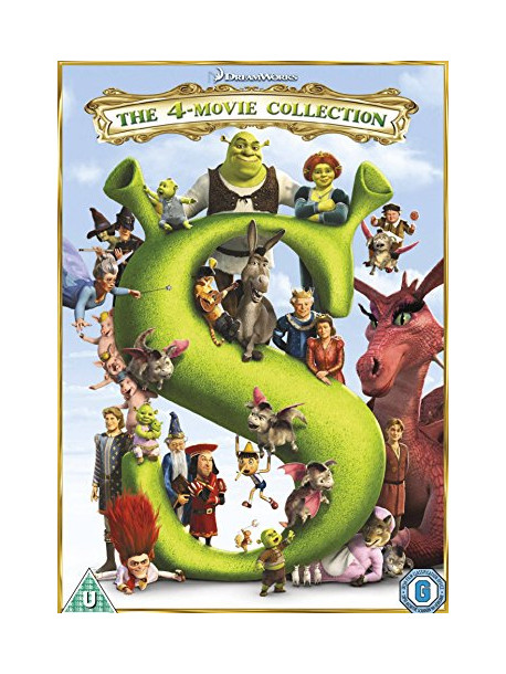 Shrek 1-4 (4 Dvd) [Edizione: Regno Unito]