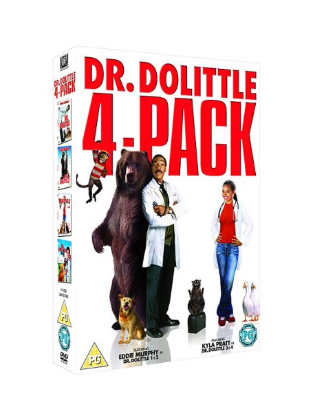 Dr Dolittle 1- 4 (4 Dvd) [Edizione: Regno Unito]