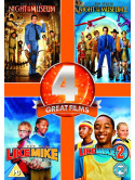 Night At The Museum / Night At The Museum 2 / Like Mike / Like Mike 2  (4 Dvd) [Edizione: Regno Unito]