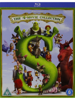 Shrek 1-4 Complete Boxset (4 Blu-Ray) [Edizione: Regno Unito]