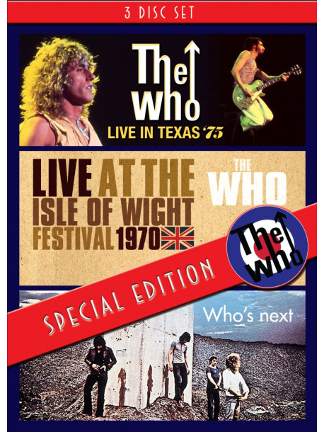 Who (The) - Who'S Next - Isle Of Wight - Live In Texas (3 Dvd)