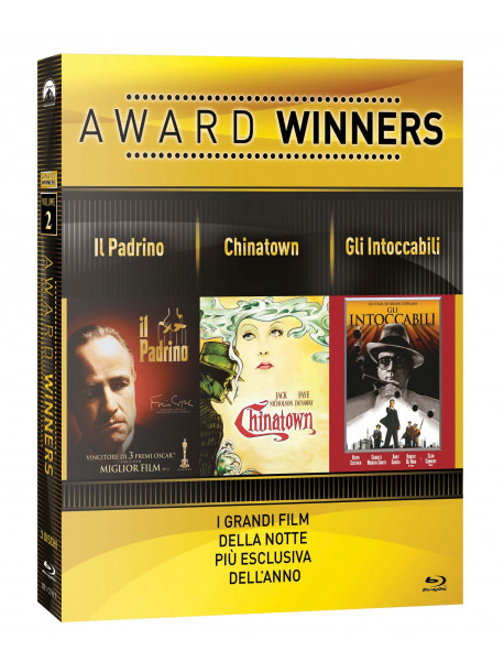 Padrino (Il) / Chinatown / Intoccabili (Gli) - Oscar Collection (3 Blu-Ray)