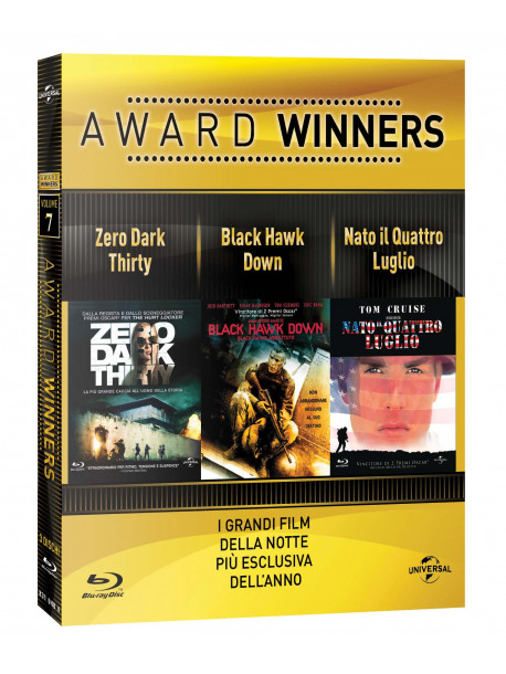 Zero Dark Thirty / Black Hawk Dawn / Nato Il 4 Luglio - Oscar Collection (3 Blu-Ray)