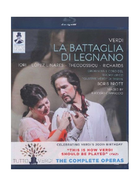 Verdi Giuseppe - La Battaglia Di Legnano  - Brott Boris Dir  /federico Barbarossa: Enrico Giuseppe Iori  Rolando: Leonardo Lópe