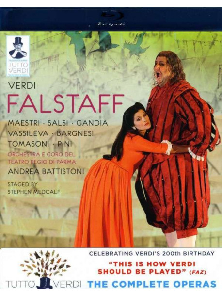 Verdi Giuseppe - Falstaff  - Battistoni Andrea Dir  /falstaff: Ambrogio Maestri  Ford: Luca Salsi  Fenton: Antonio Gandia  Mrs A