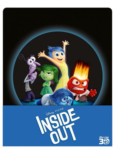 Inside Out (3D) (Ltd Steelbook) (2 Blu-Ray+Blu-Ray 3D)