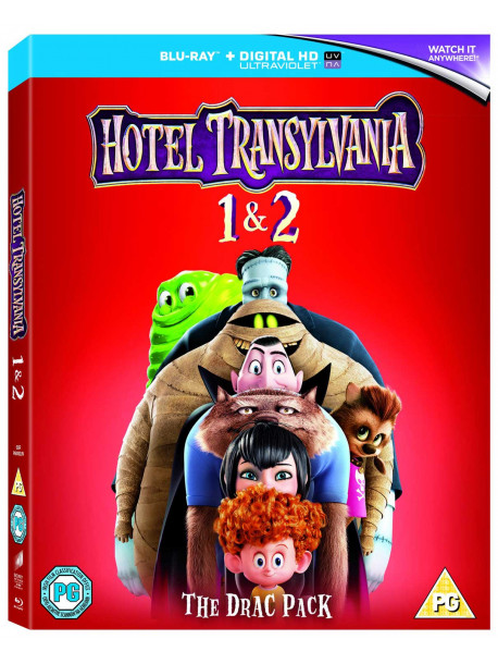Hotel Transylvania 1 & 2 (2 Blu-Ray) [Edizione: Regno Unito]
