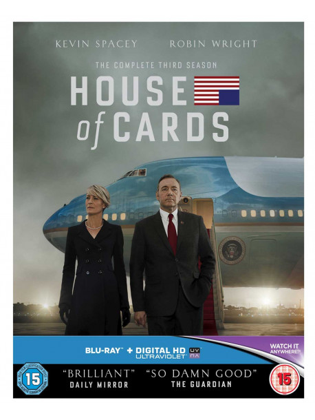 House Of Cards - Season 3 (4 Blu-Ray) [Edizione: Regno Unito]