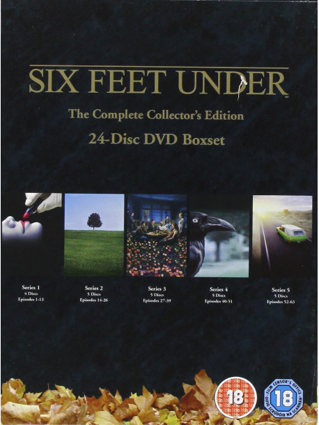 Six Feet Under - Seasons 1-5 (24 Dvd) [Edizione: Regno Unito]